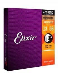 Elixir 16102 Phosphor Bronze Medium (13-56) NW struny akustyczne