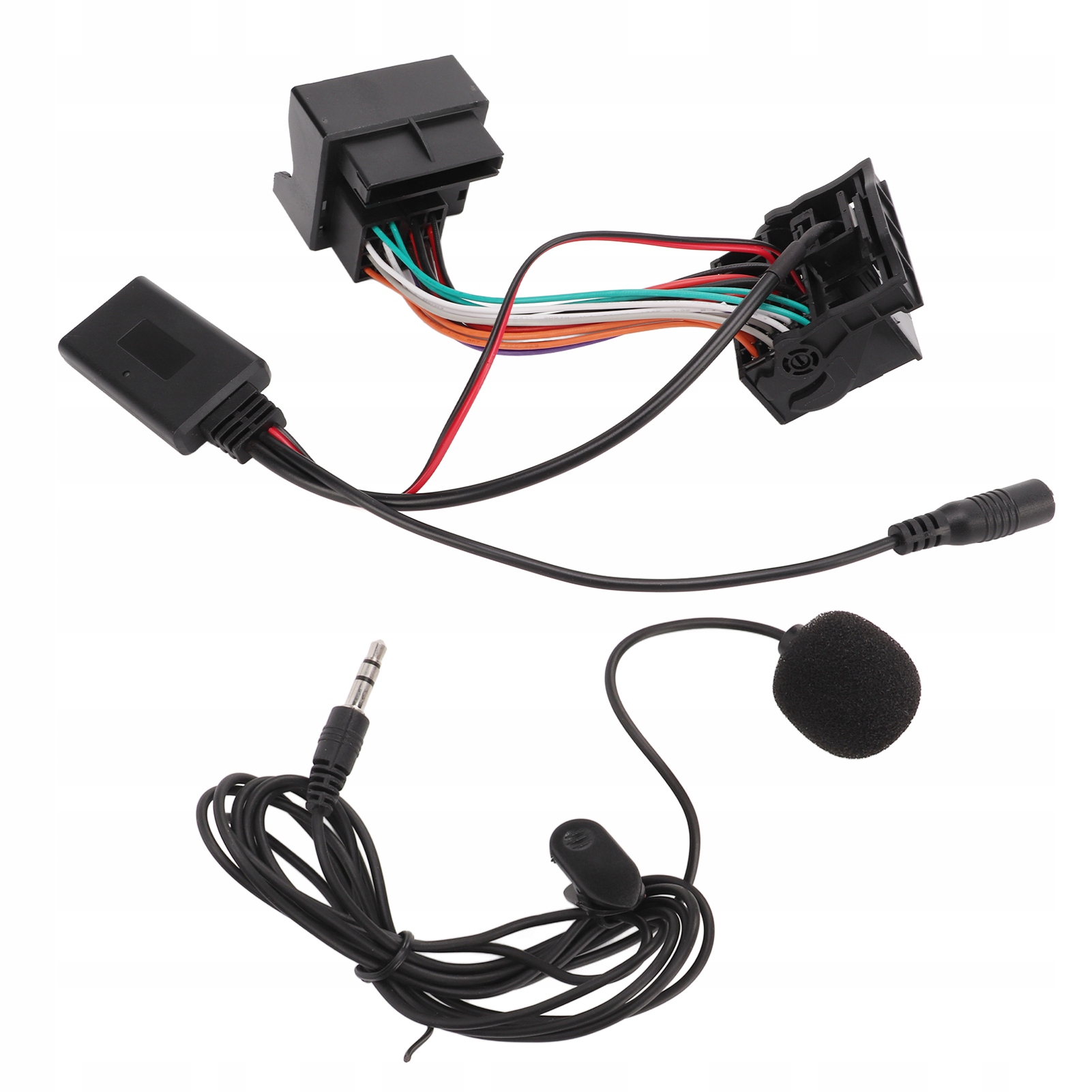 Bluetooth 5.0 bezprzewodowe adapter audio Aux w kablu z mikrofonem wymiany