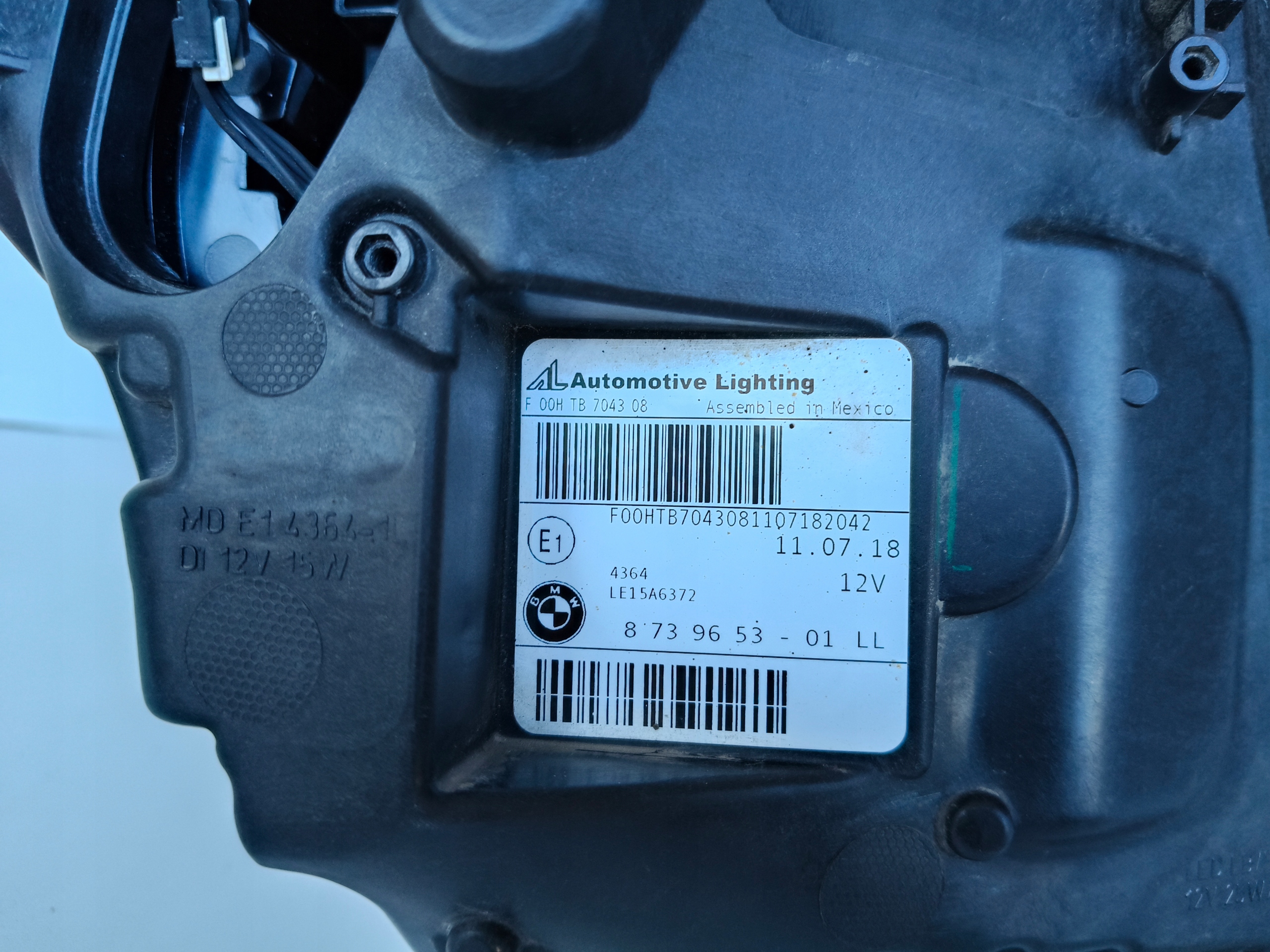 light left REFLEKTOR BMW X3 G01 X4 G02 18- FULL LED ADAPTIVE