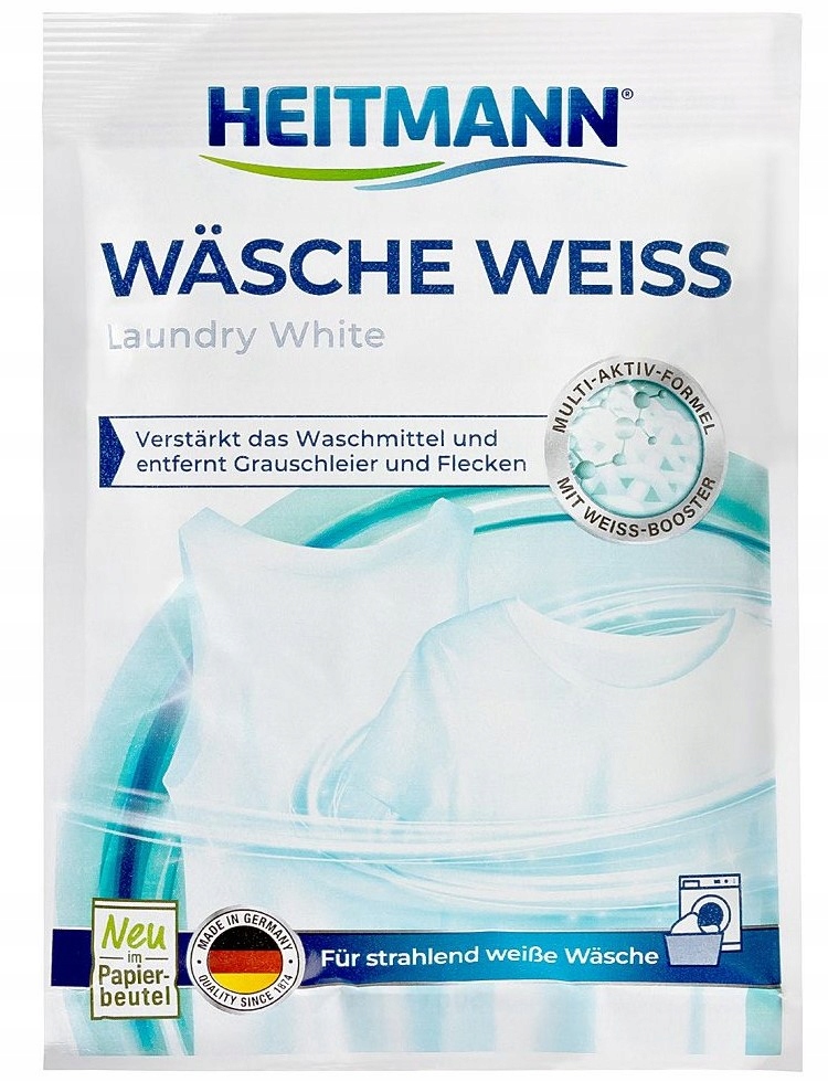 

Wybielacz do prania w saszetce Heitmann 50 g
