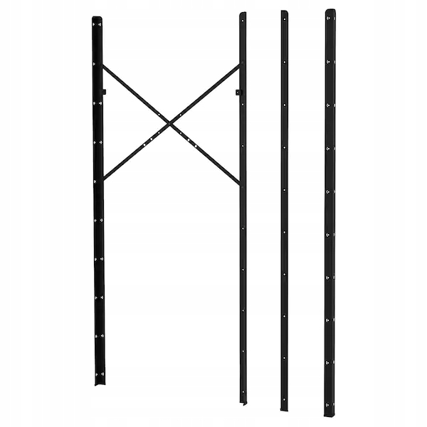Ikea Bror Sloupek černý 190 cm