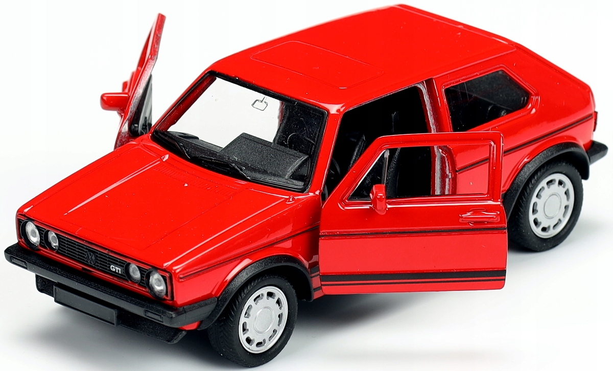 

Metalowy Model Vw Volkswagen Golf 1 Gti I Welly
