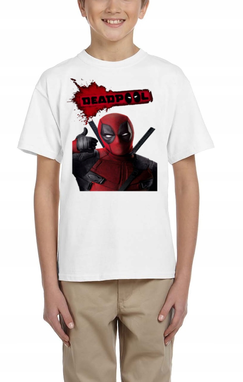 

0288 Koszulka Dziecięca Deadpool Prezent 152