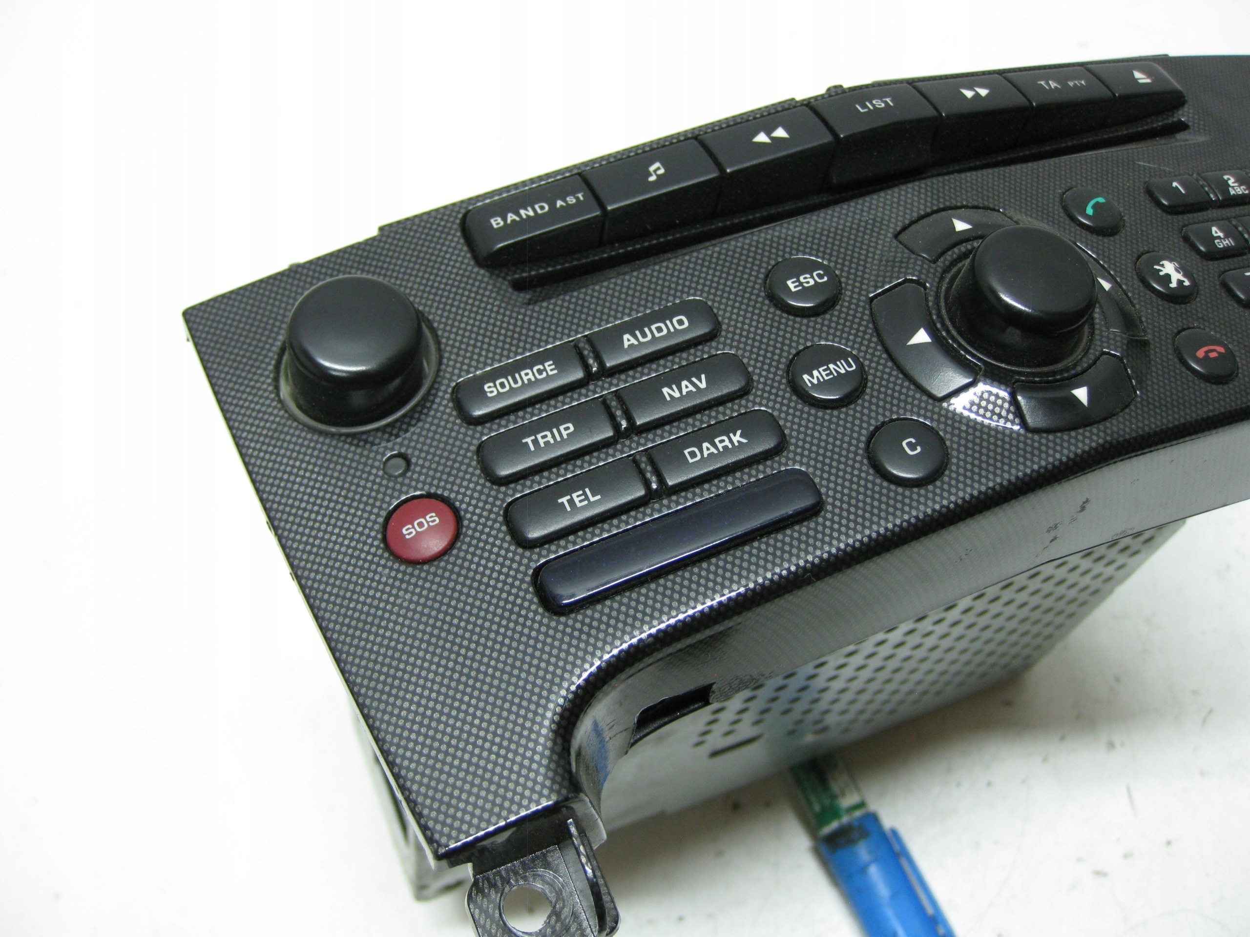 PEUGEOT 607 RADIO CD 96632921TP