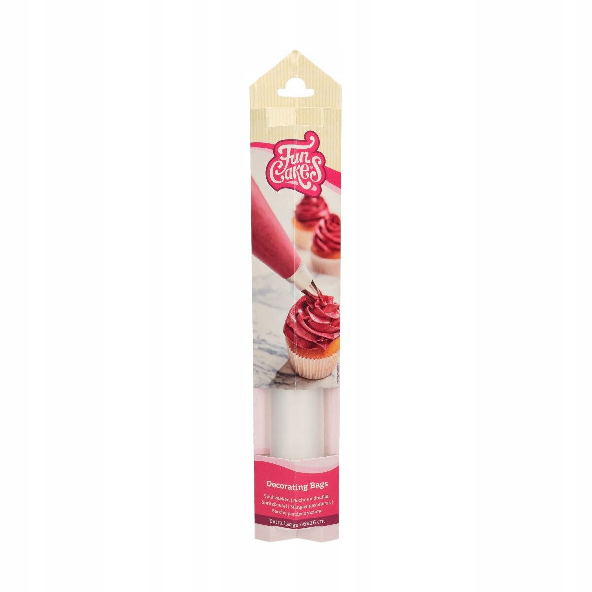 

Worki cukiernicze, jednorazowe FunCakes 46cm 10szt