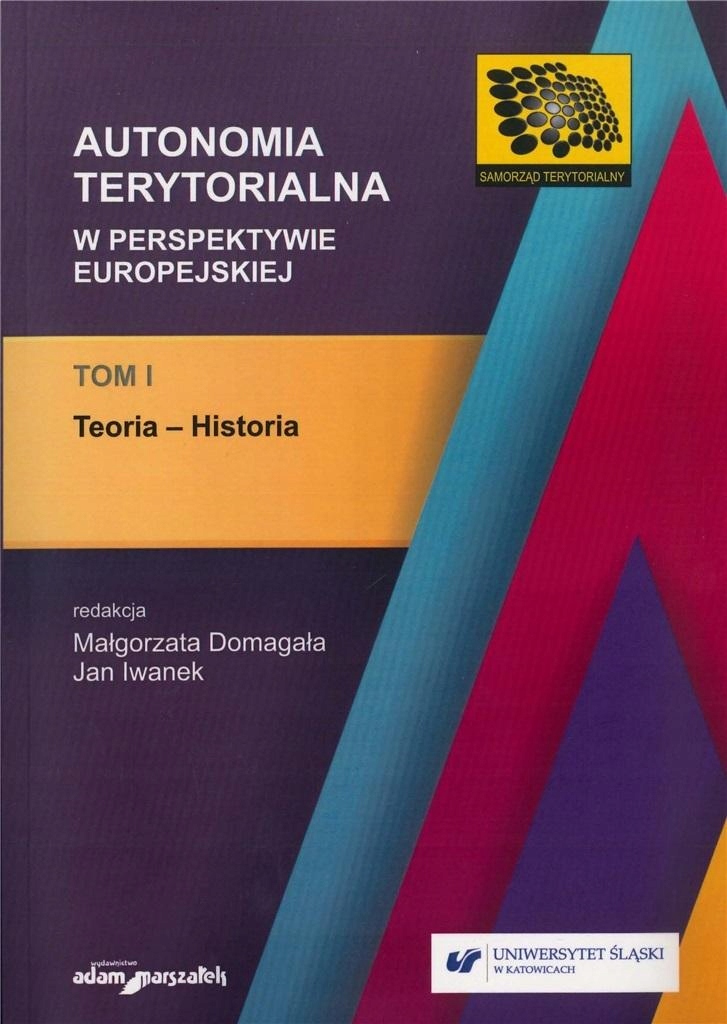 Autonomia Terytorialna W Perspektywie... T.1