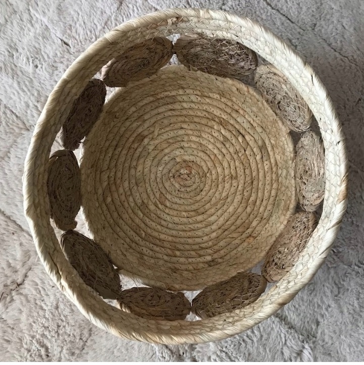 KOSZ JUTA BOHO 30CM AŻUROWY SCAND KOSZYK KOSZYCZEK Marka ZD Trading