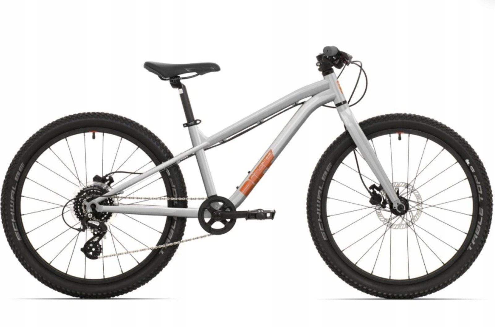 Rower Dziecięcy Rock Machine Riff Tr 24 Koła 24" Hydraulika Limerock Grey