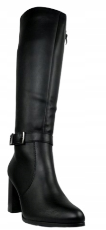 KOZAKI DAMSKIE SERGIO LEONE KZ 103 czarny pu r.37 Kod producenta KZ103