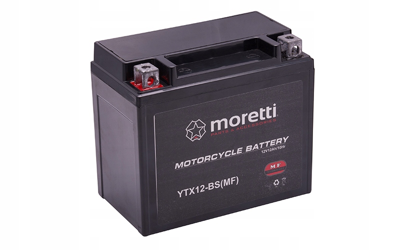 

Moretti Akumulator Agm (Gel) YTX12-BS 12V 12Ah