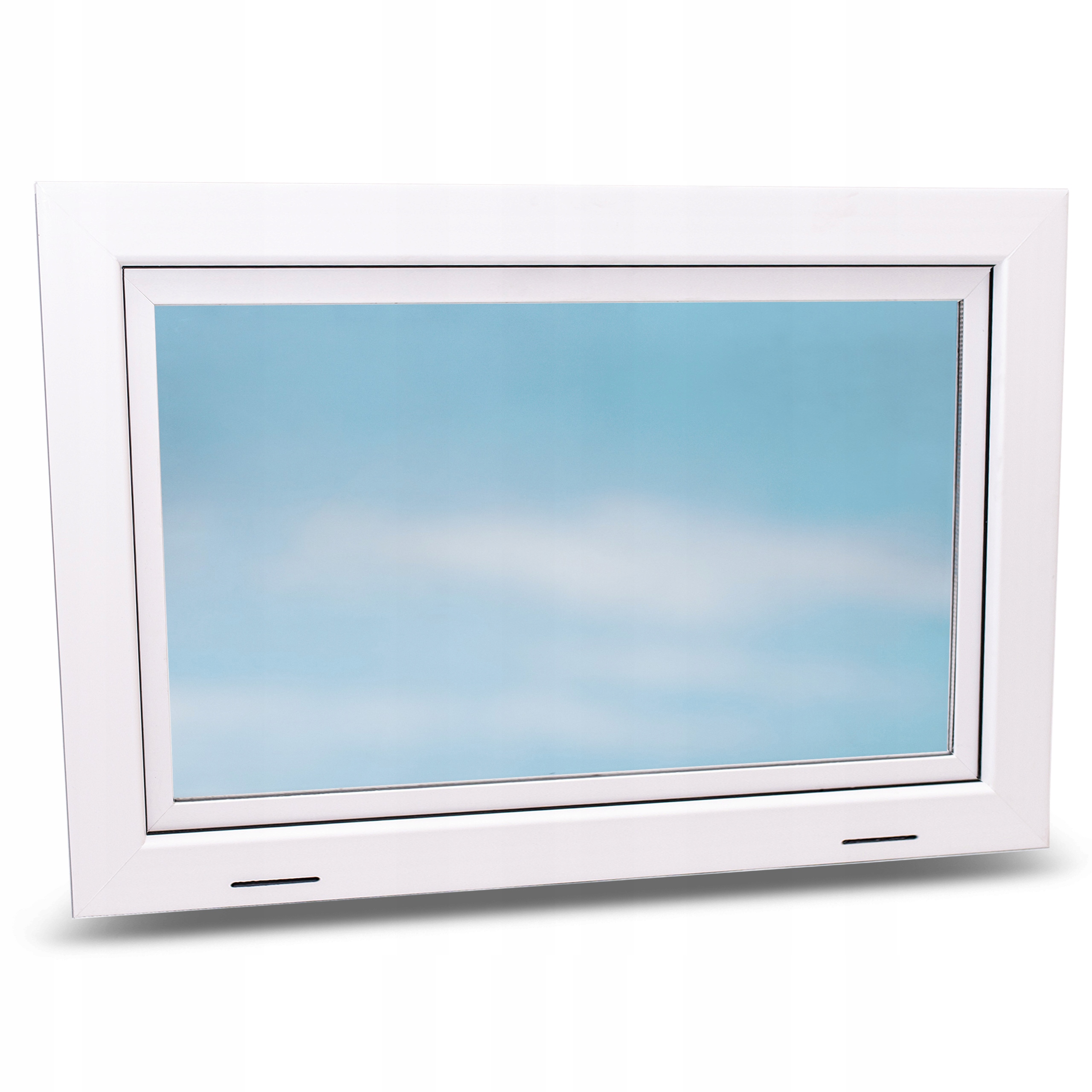 Pvc Okno 80x60 Hospodářské Sklepní Garážové Eko Výklopné 800x600 Bílé