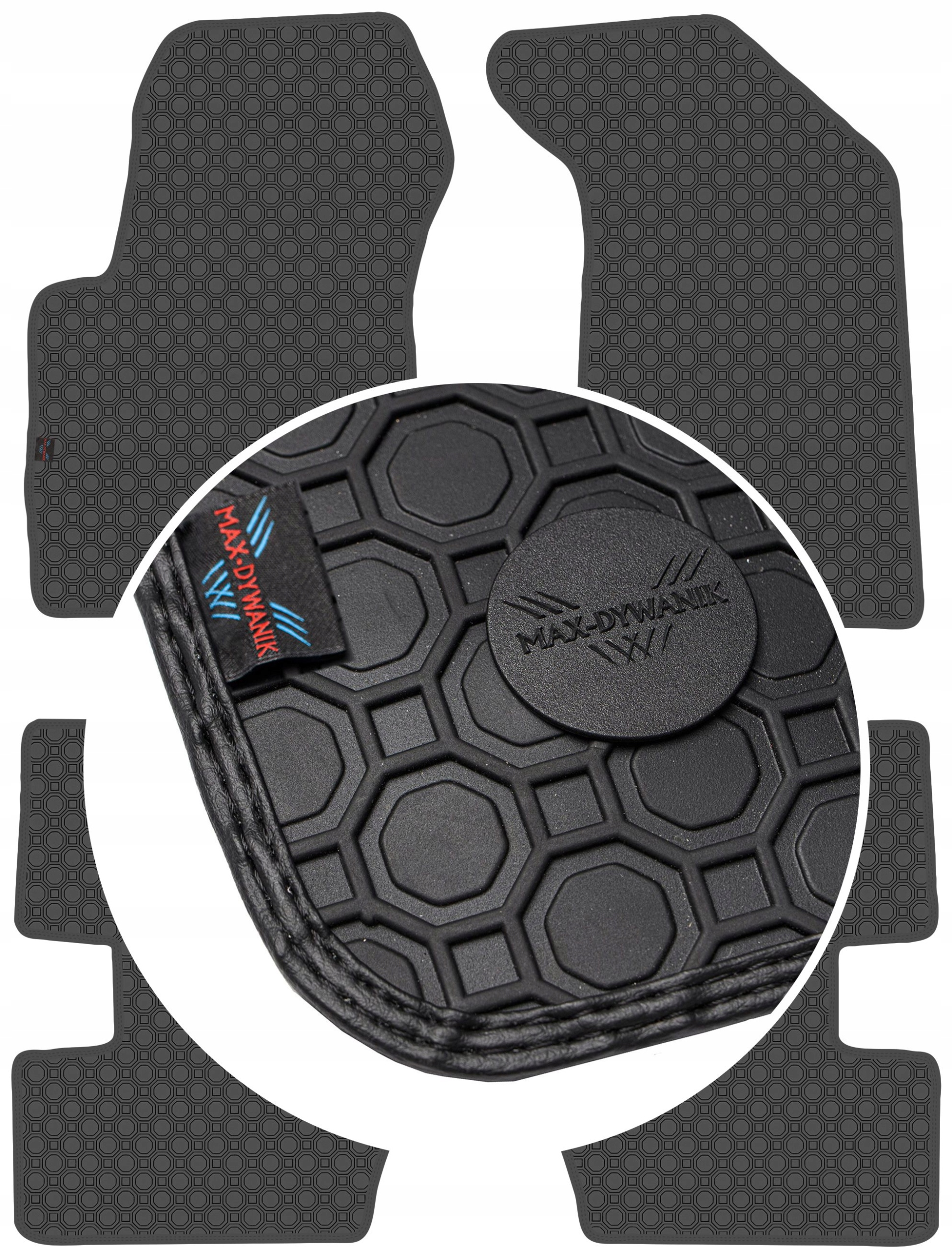 Jeep Patriot 2008-2016 Koberce Čierne