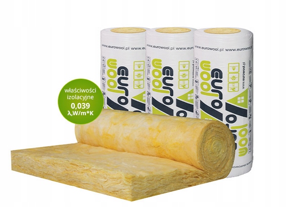 WEŁNA MINERALANA EUROWOOL M-17 0,035 10 CM