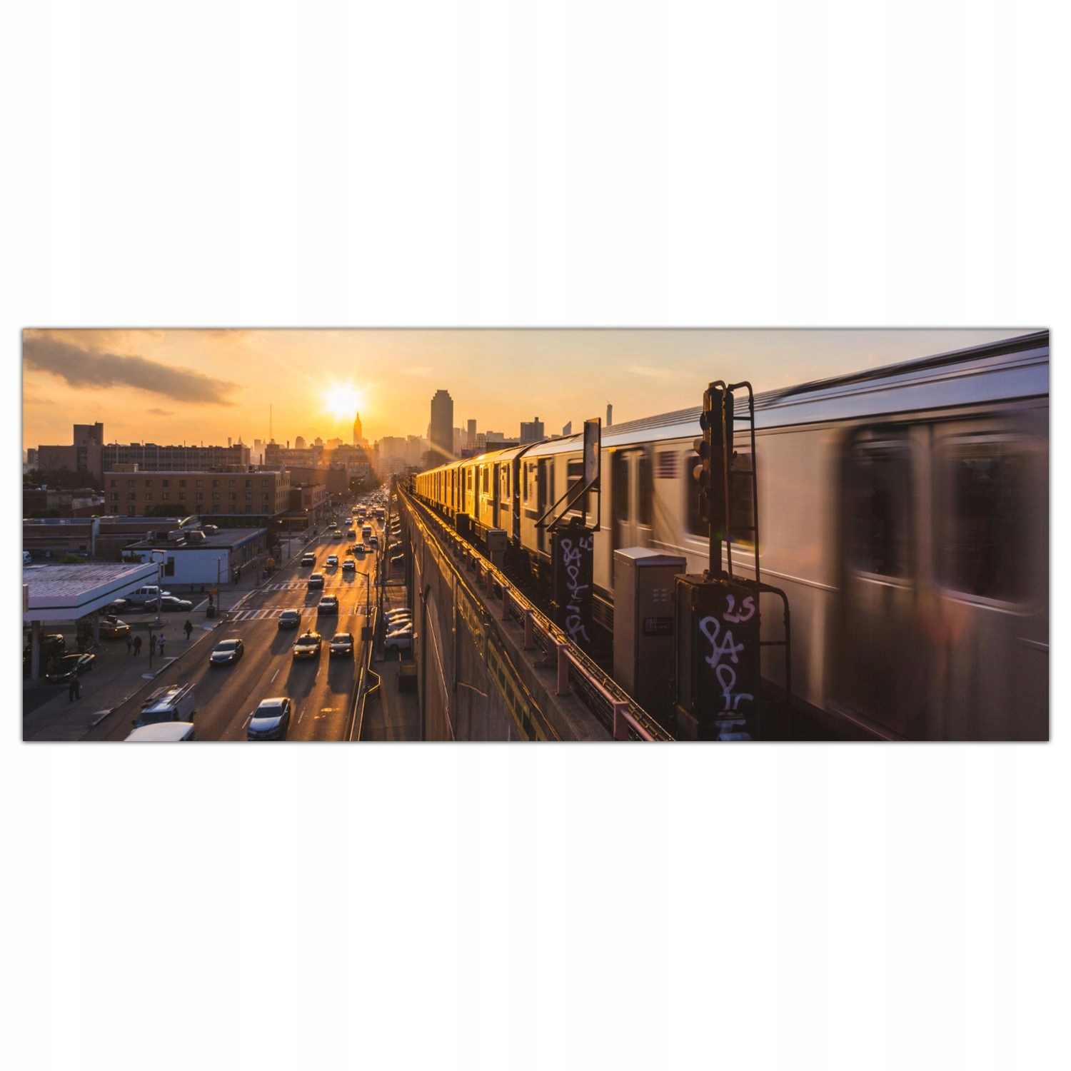 

Obraz Szklany Foto-obraz Nowy York Metro 125x50