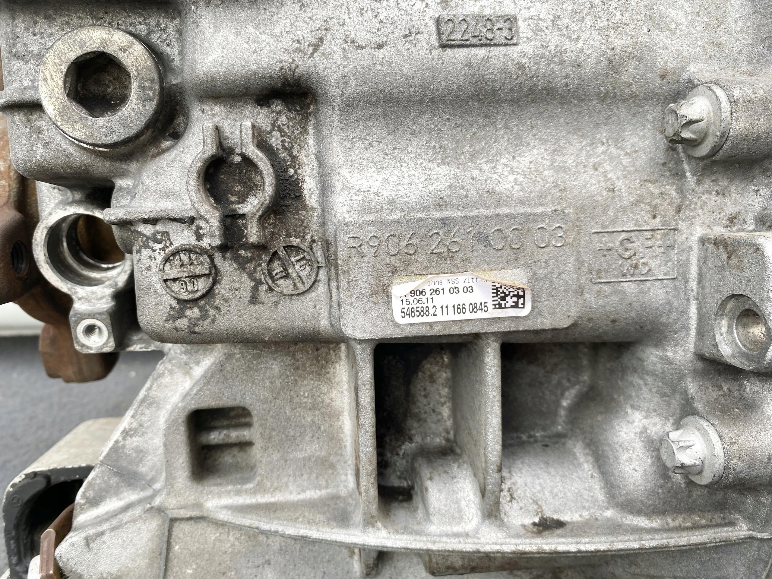 VW CRAFTER 2.0TDI 06- CAMBIO Originale 9062605200