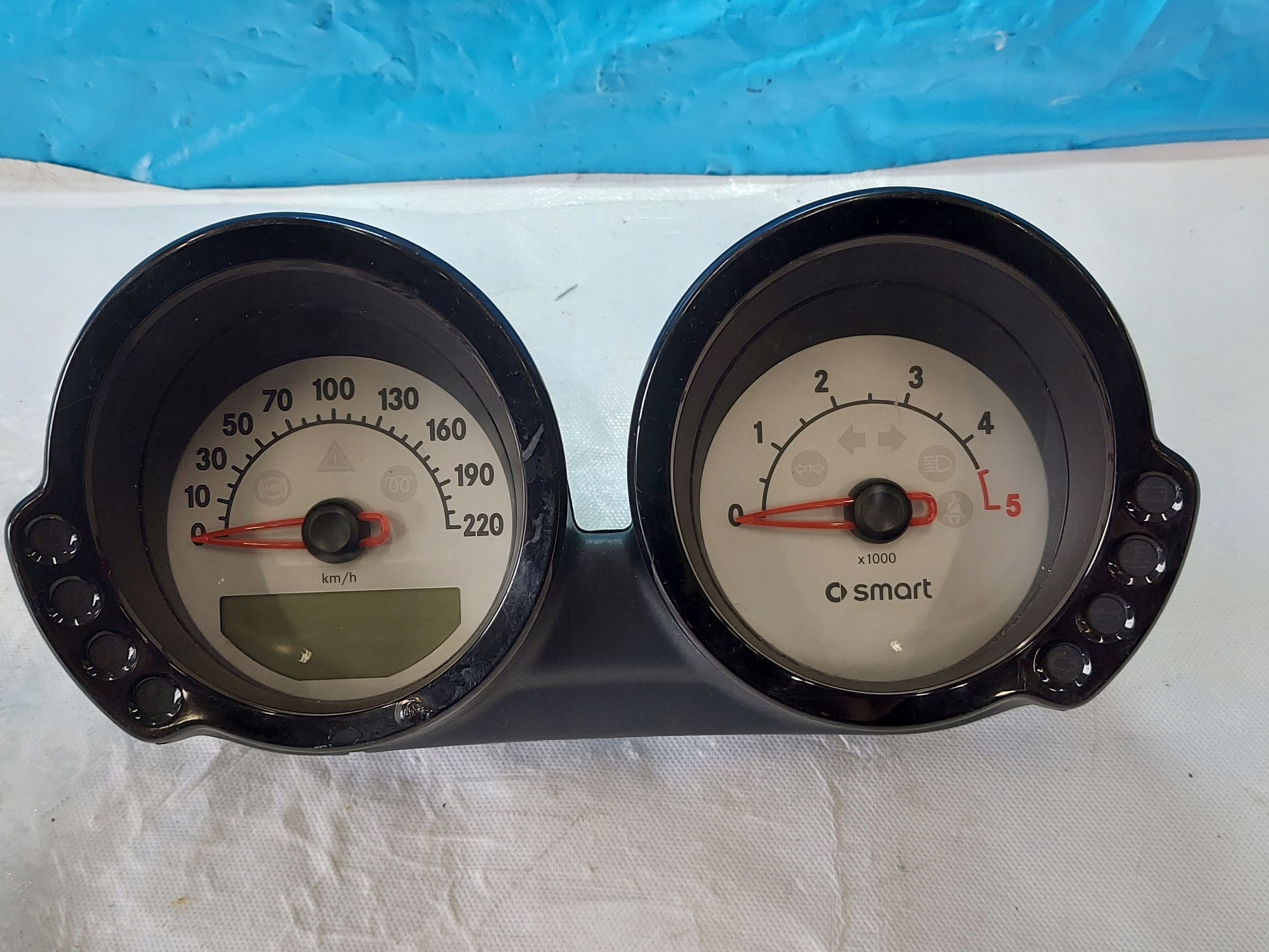 dials clock SMART FORFOUR 454 1.5 CDI A4545405711