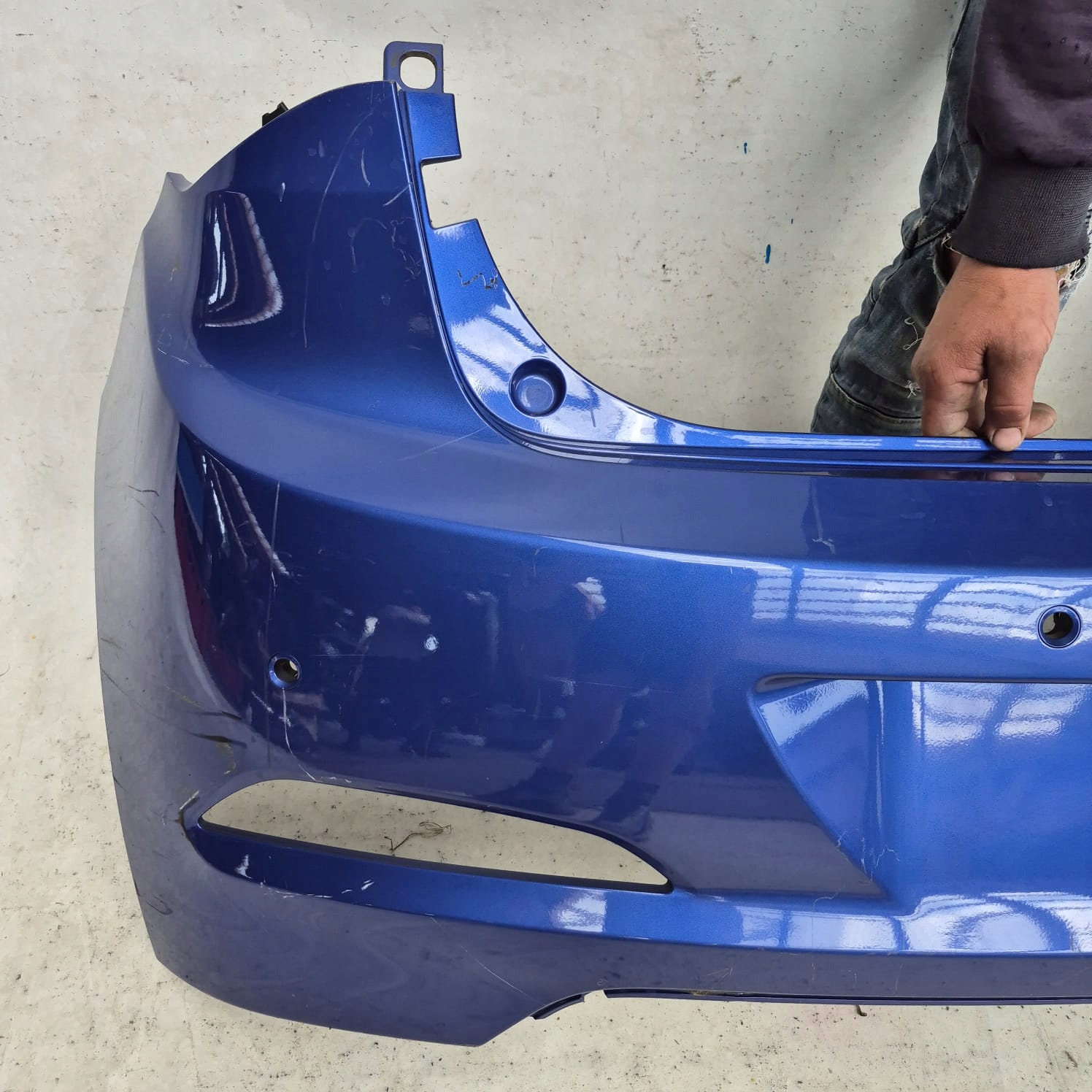 HYUNDAI I20 II 2 14-18 bumper rear part rear PDC