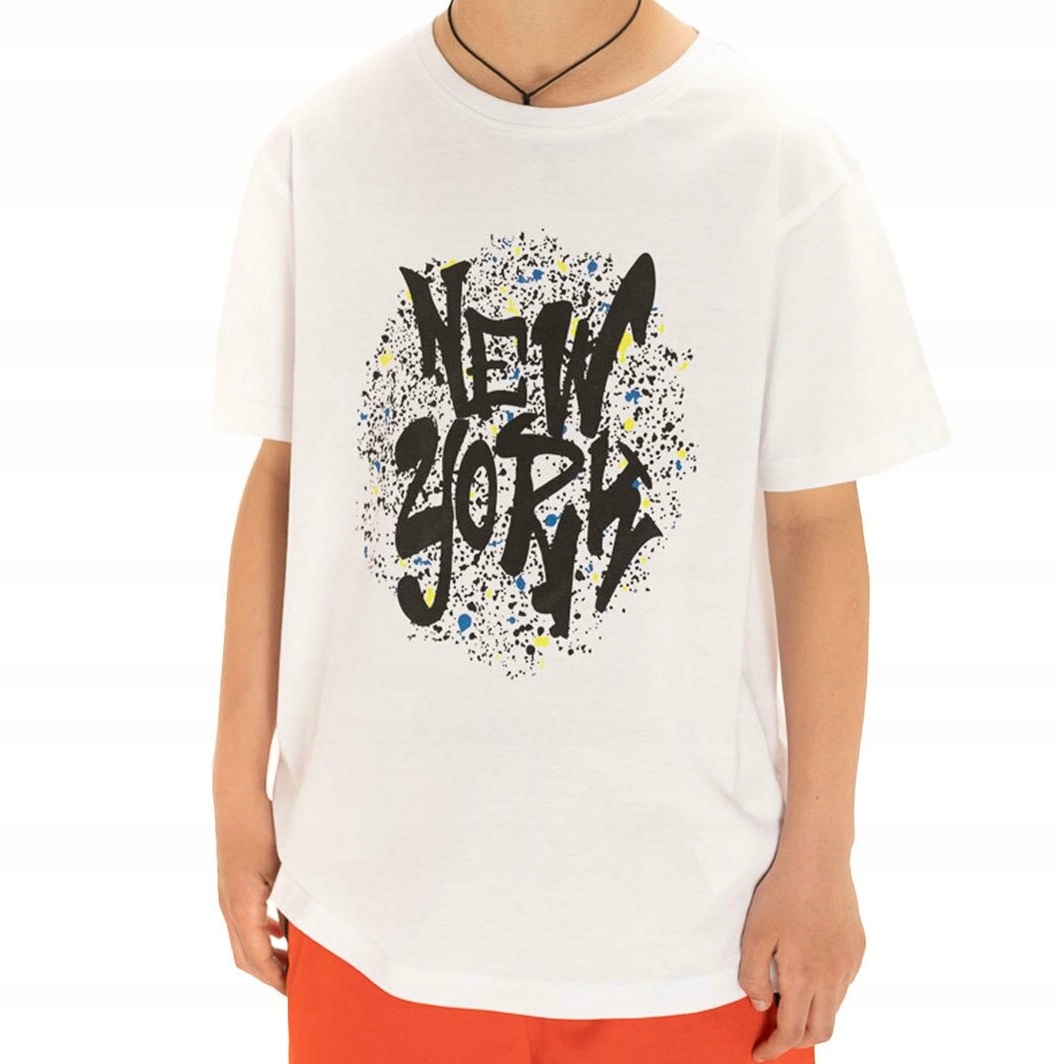 

Koszulka Chłopiec T-shirt Krótki Rękaw Grafika 140