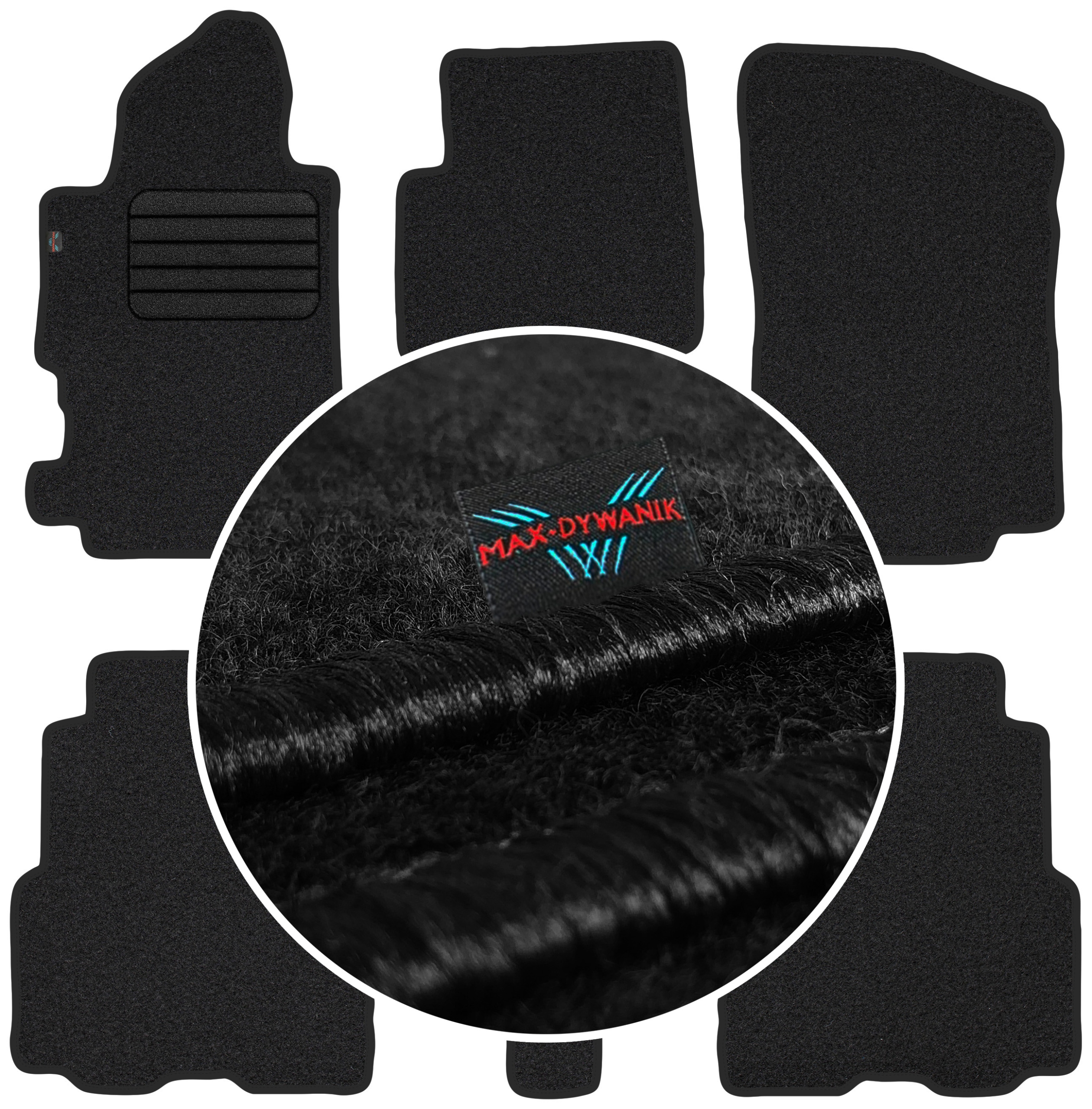 Килимки Max-Килимок велюрові 102398100000 6 el.