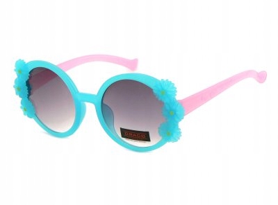 OKULARY PRZECIWSŁONECZNE DZIEWCZYNKI LENON KWIATKI