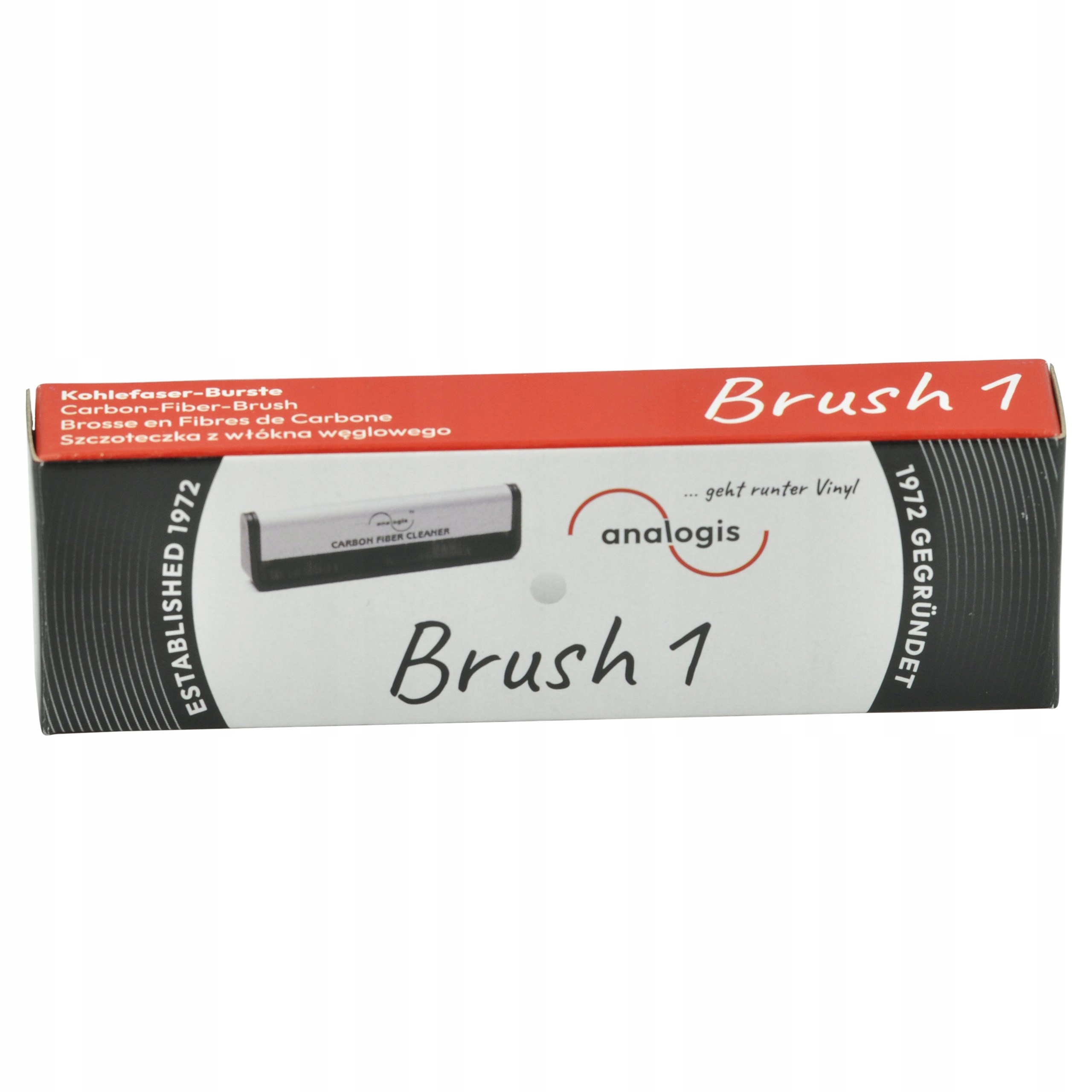 SZCZOTECZKA SZCZOTKA DO PŁYT WINYLOWYCH LP PROFESJONALNA ANALOGIS BRUSH 1 Stan opakowania oryginalne