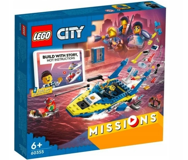 Lego City 60355 Vyšetřování vodní policie