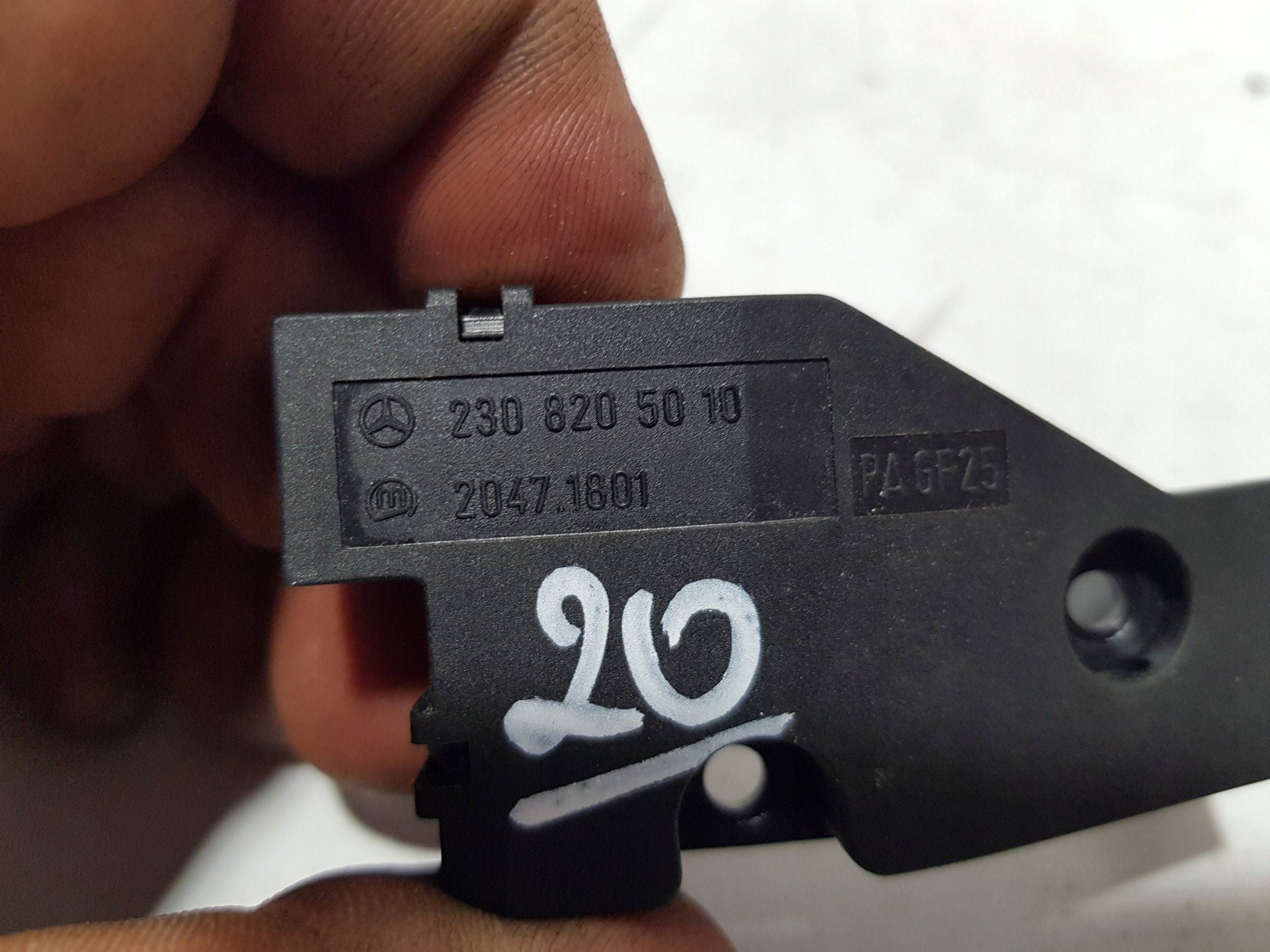 MERCEDES SL R230 W230 Sensor KRANCOWY KRANCOWKA dach