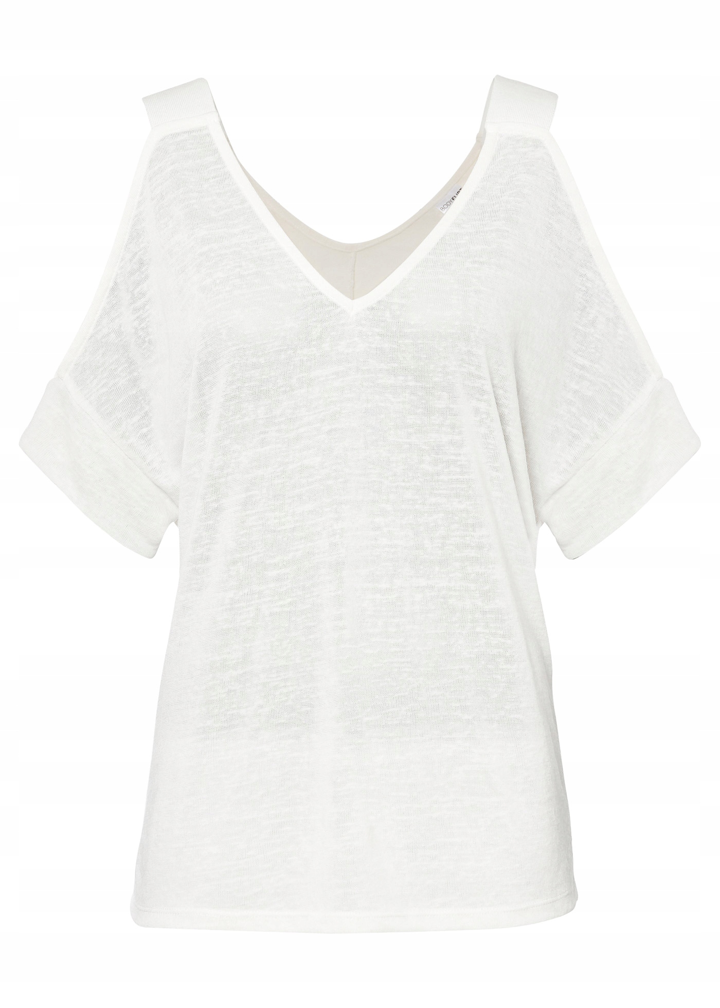 44/46 bonprix BPC SHIRT Z WYCIĘCIAMI R.44/46 ZH108 zvx