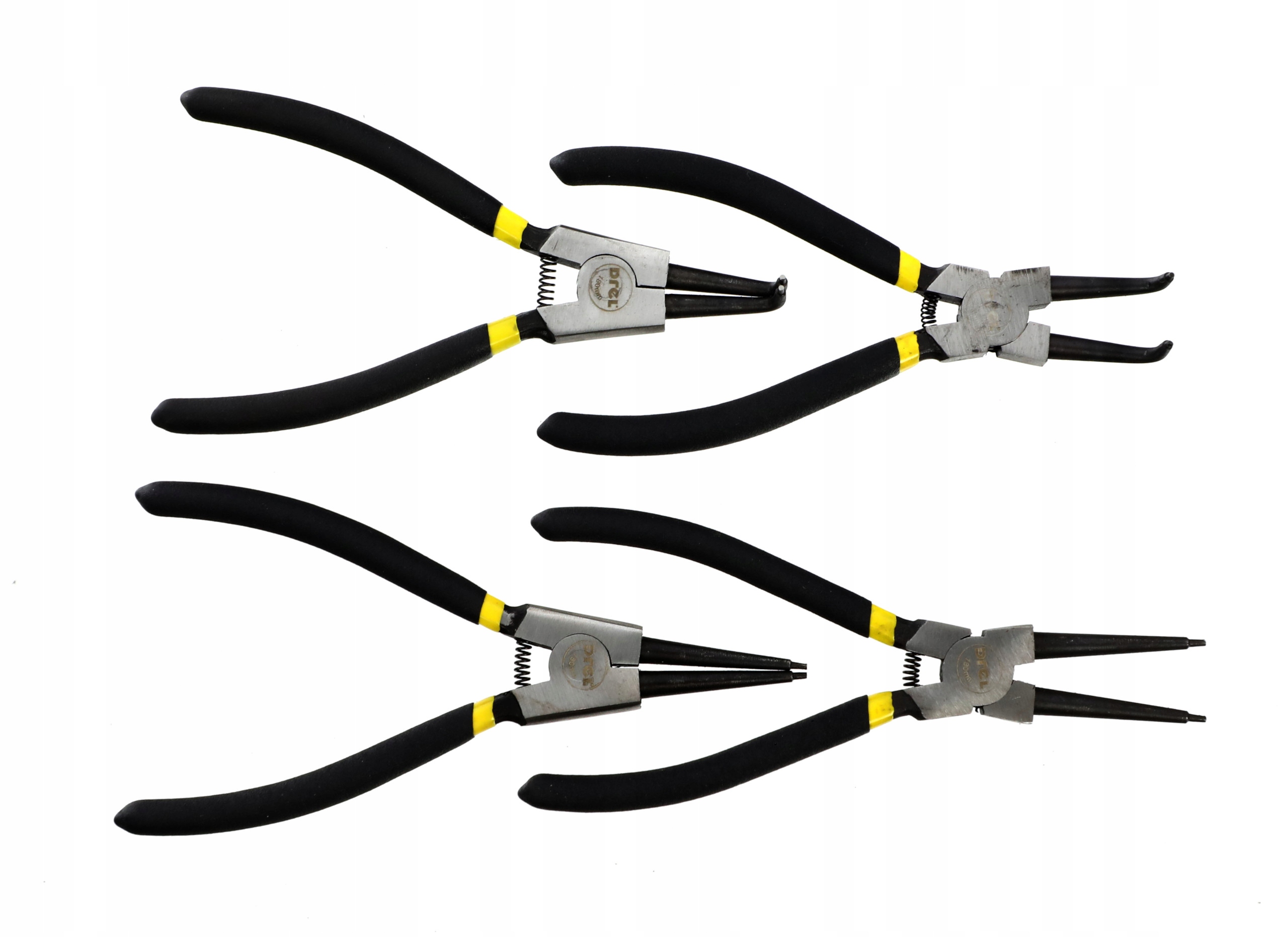 СЕГЕР 180 ММ КОЛЬЦО ПЛОСКОГУБЦЫ НАБОР 4EL