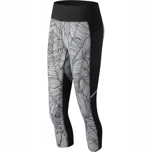 Legginsy New Balance Impact damskie getry 3/4 sportowe Wf r. Xs