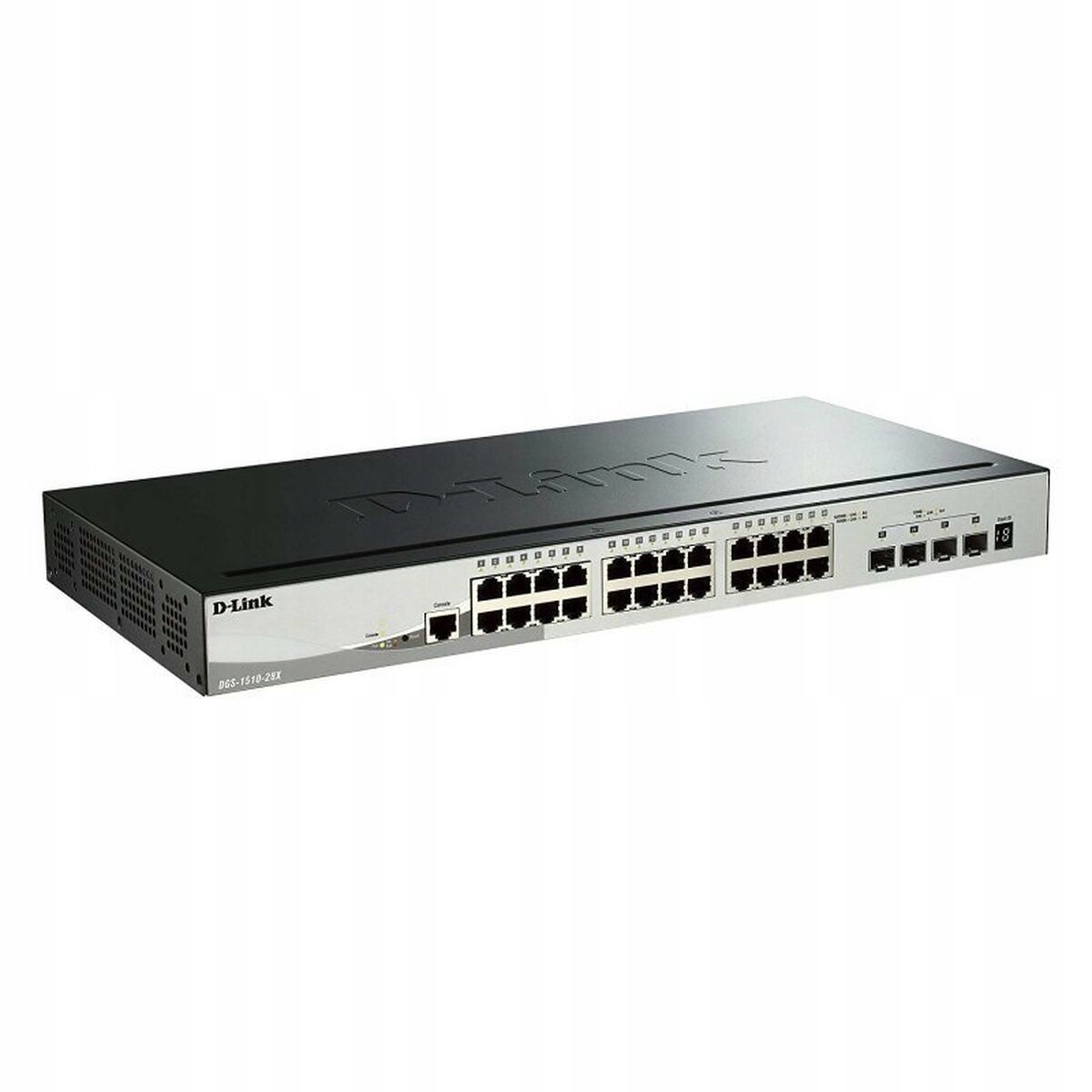 D-LINK 28-Port Gigabit Stackable Smart Managed Switch including 4 10G SFP+ — 3