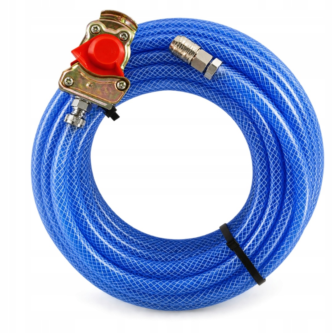 Hadice pro huštění pneumatik koncovka adaptér Kamion 25m průměr 12,5mm