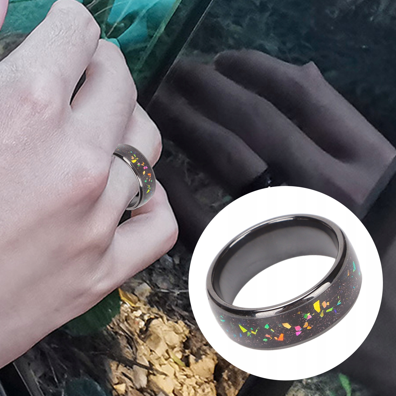 Ceramiczny pierścień Car Smart Key Wodoodporny Typ samochodu Niezdefiniowany