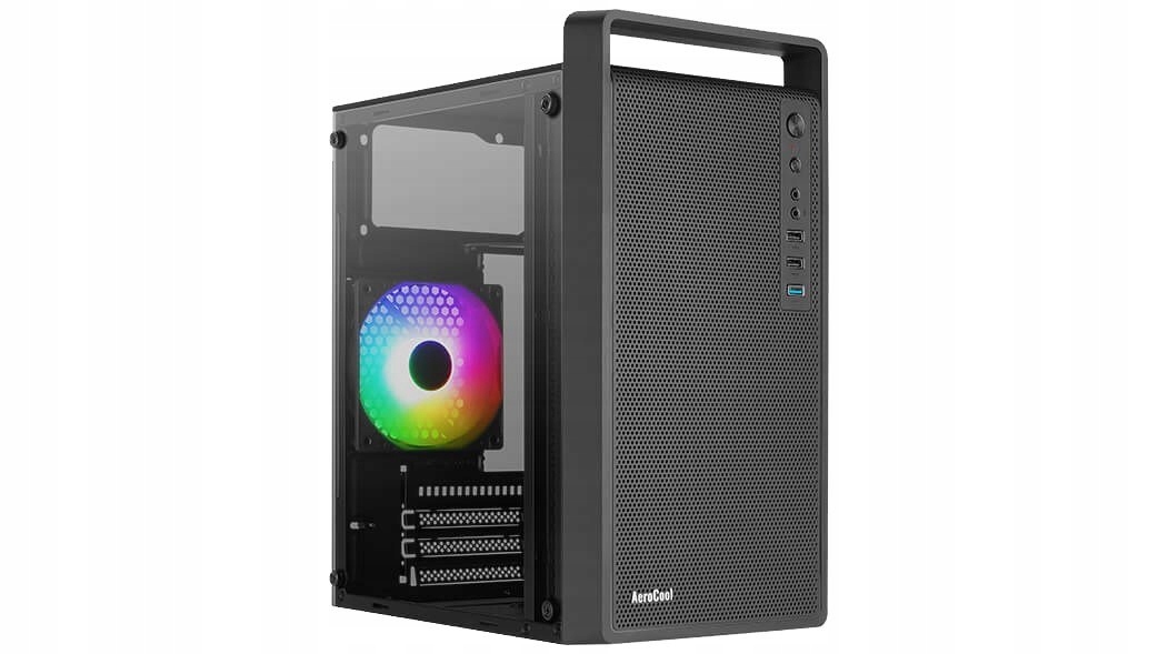 Obudowa Aerocool Pgs CS-109-G-BK-v1 Frgb czarna