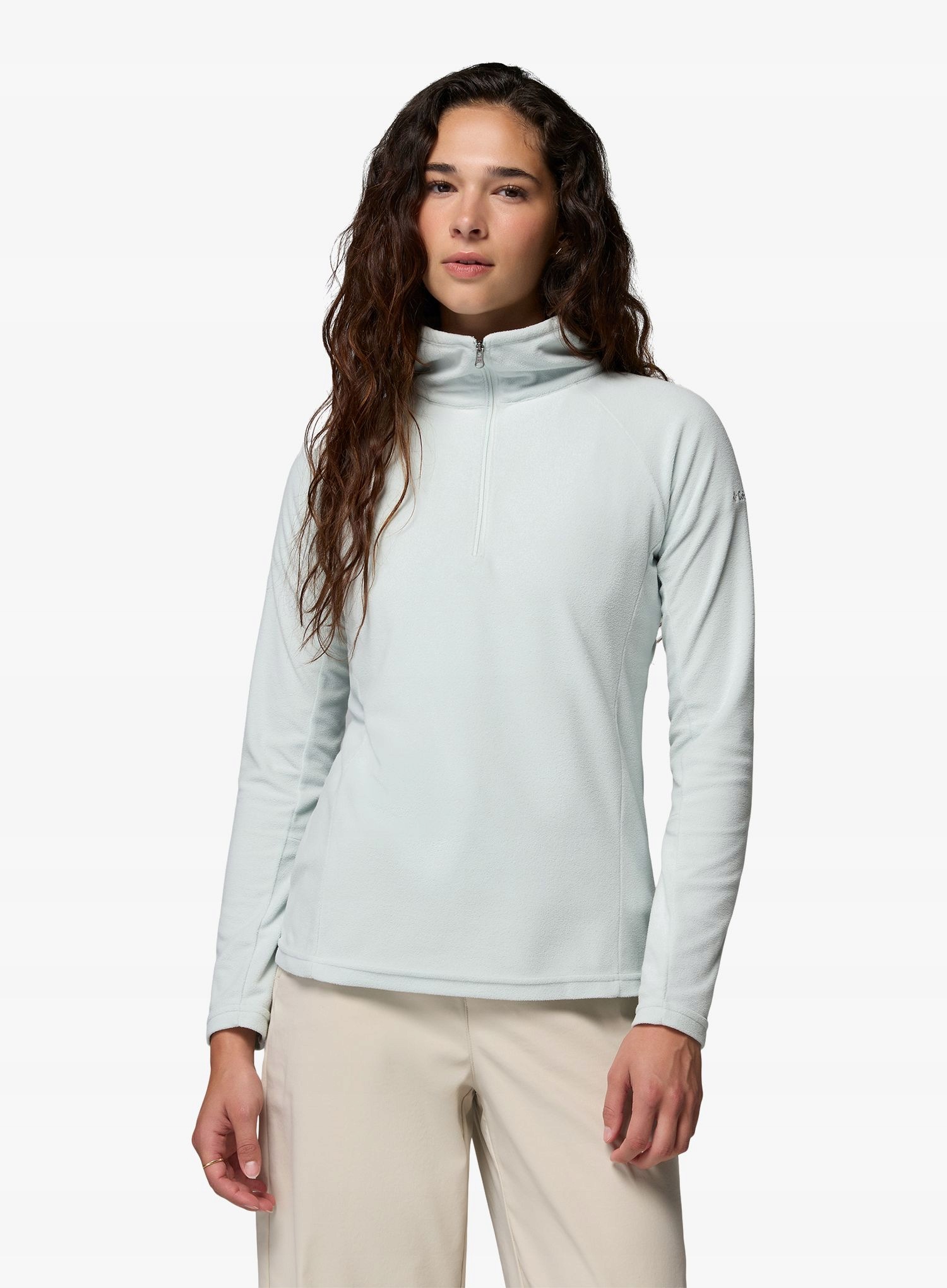 Bluza polarowa damska Columbia Glacial IV 1/2 Zip tea light S