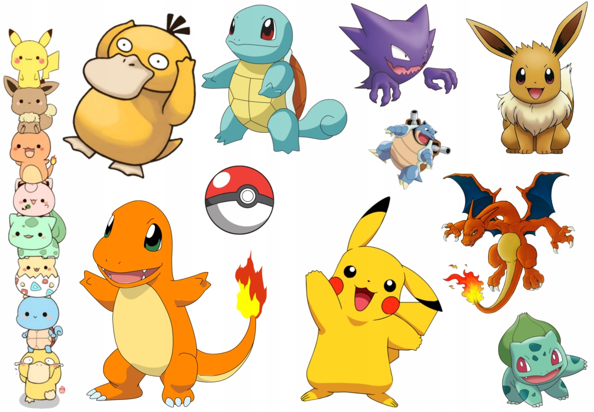 

Tatuaże Zmywalne Dla Każdego Pokemon Pikachu