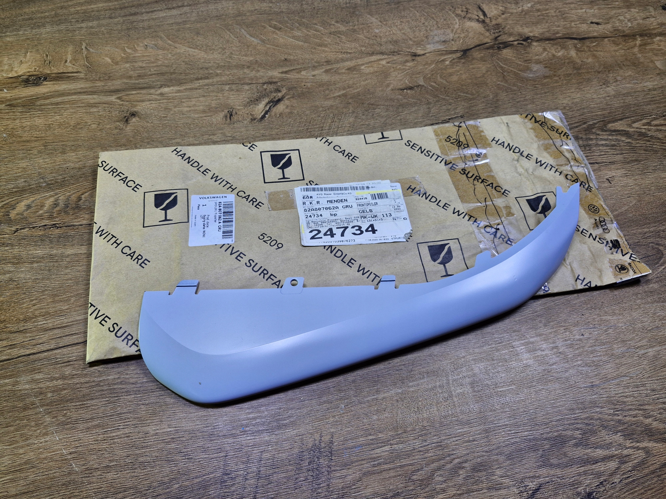 AUDI A1 II2a СПОЙЛЕР НАКЛАДКА ZDERZKA2a807062a НОВЕ