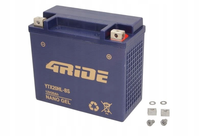 Batéria Štartovací/gélový 4 Ride 12V 20Ah 17 4 Ride YTX20HL-BS 4RIDE Gel