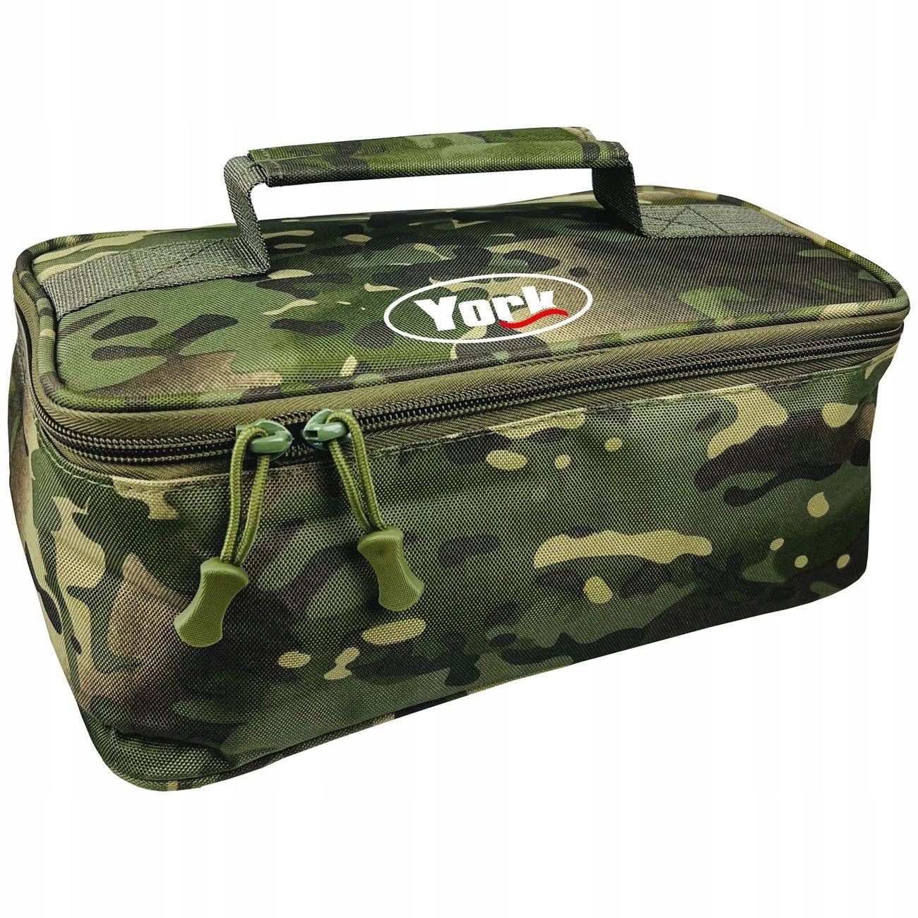 York Torba Wędkarska Green Camo Z Izolacją