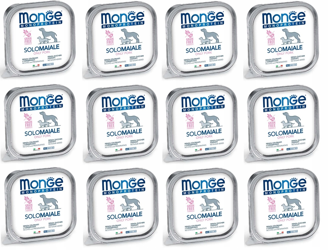 Levně Monge Dog Solo Vepřové maso 12 x 150 g