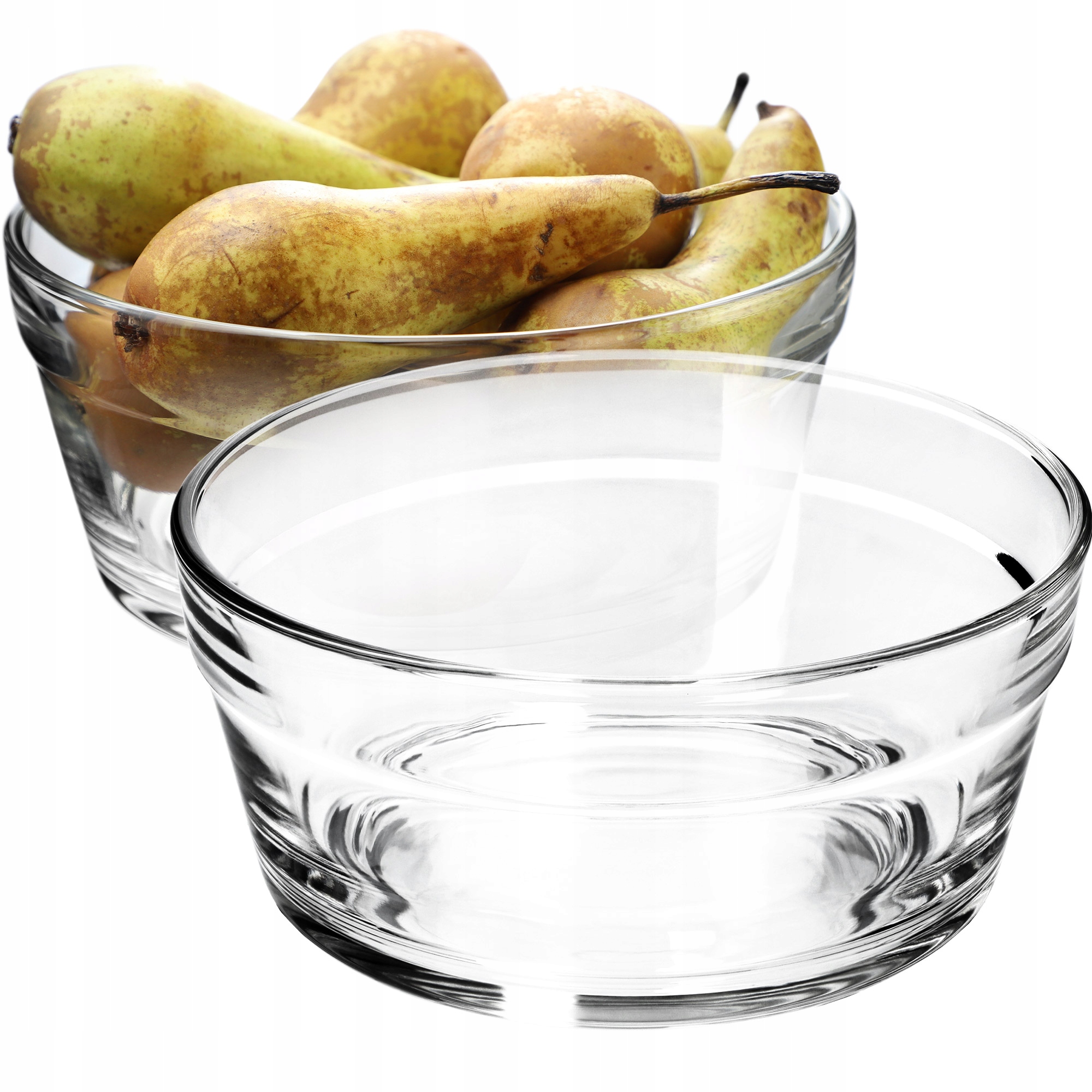 

Kadax Salaterka Miska Szklana Na Sałatkę 17cm 2szt