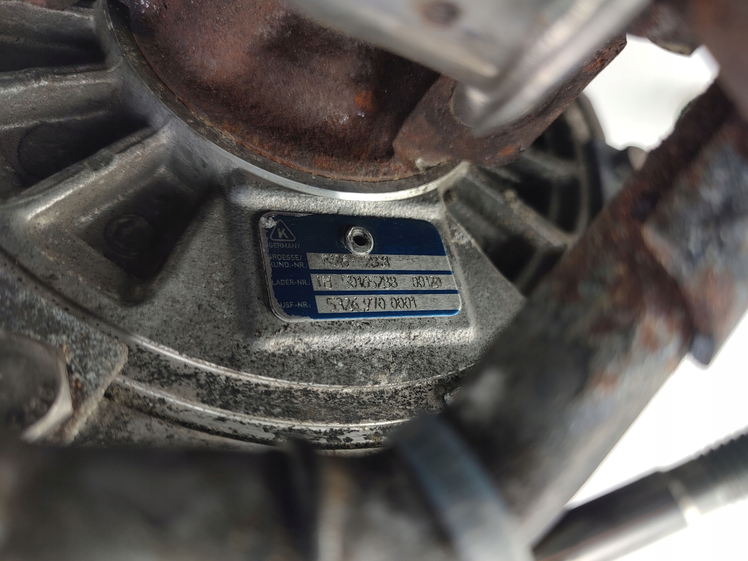 turbo BMW X5 3.0 D K26-2871 5326970001