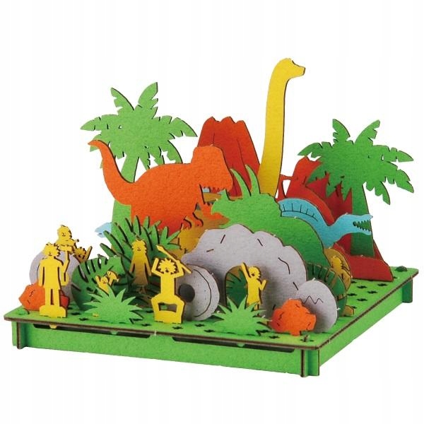 Puzzle PUSUPUSU Dinozaury