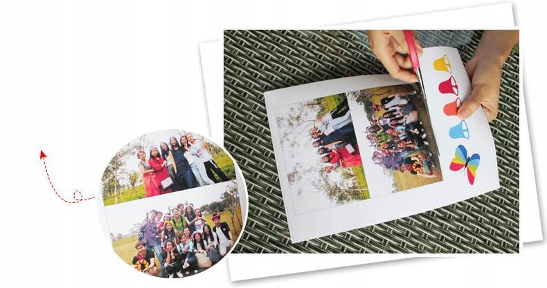 Papier FOTO Fotograficzny MAGNETYCZNY A4 Błysk Model FGM