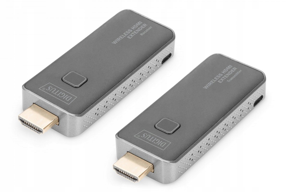 Prodlužovač/Extender Hdmi bezdrátový 50 m 1080p 60 Hz Fhd 5 GHz, audio (zes