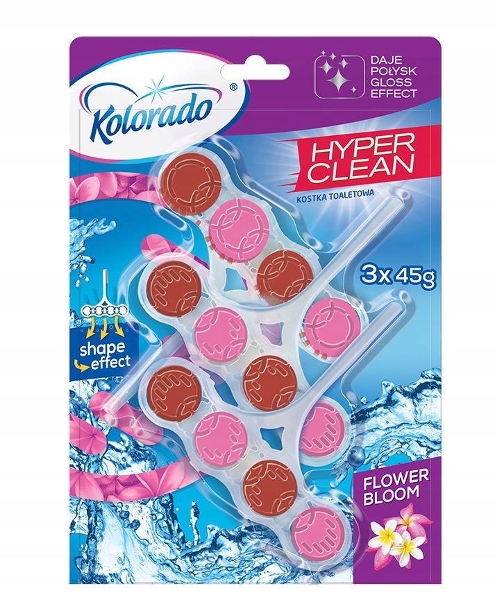 

Kostka do wc Kolorado Flower Bloom 3x45g