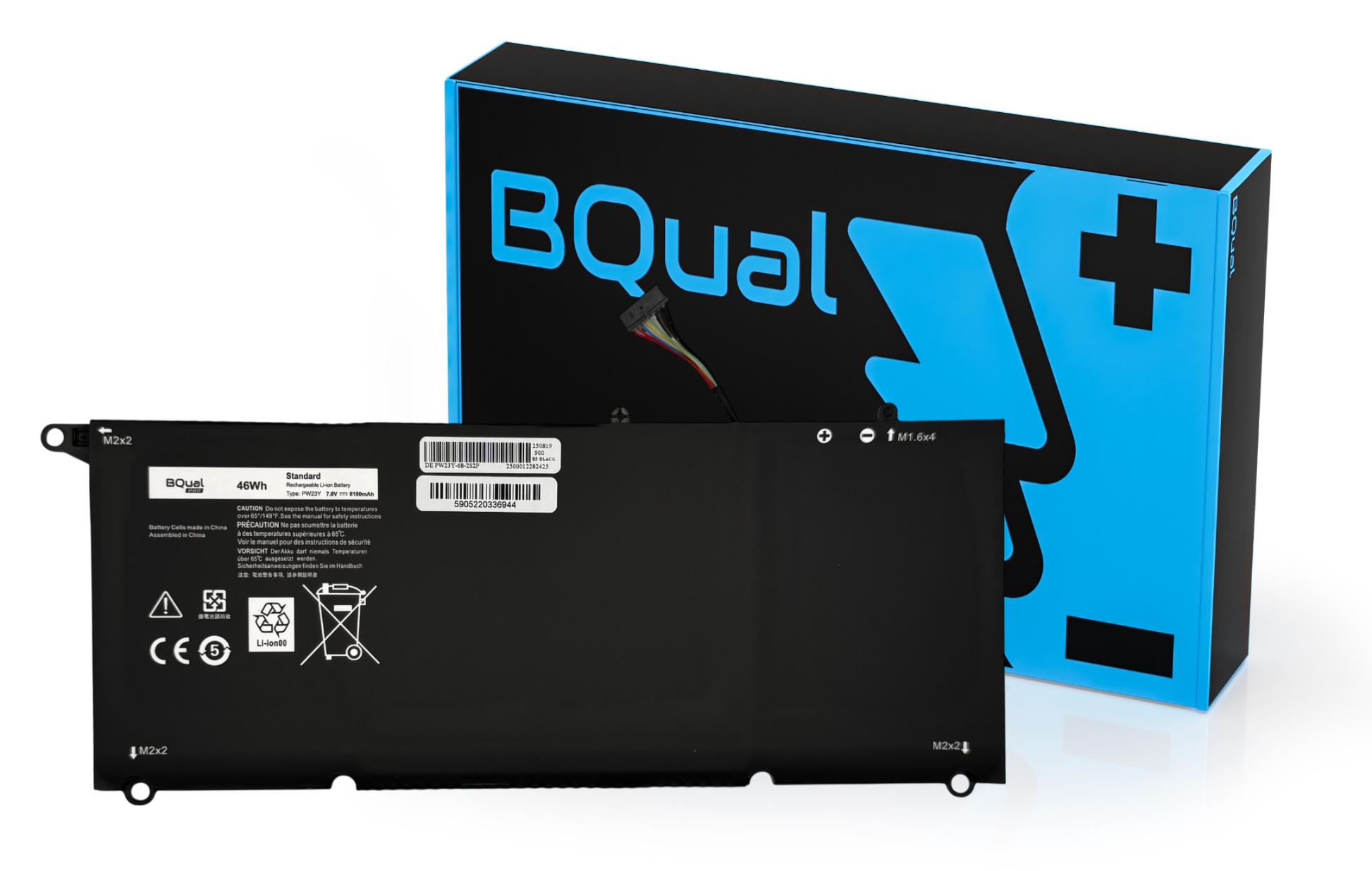 Baterie BQual Pro PW23Y TP1GT pro notebook Dell Xps 13 9360