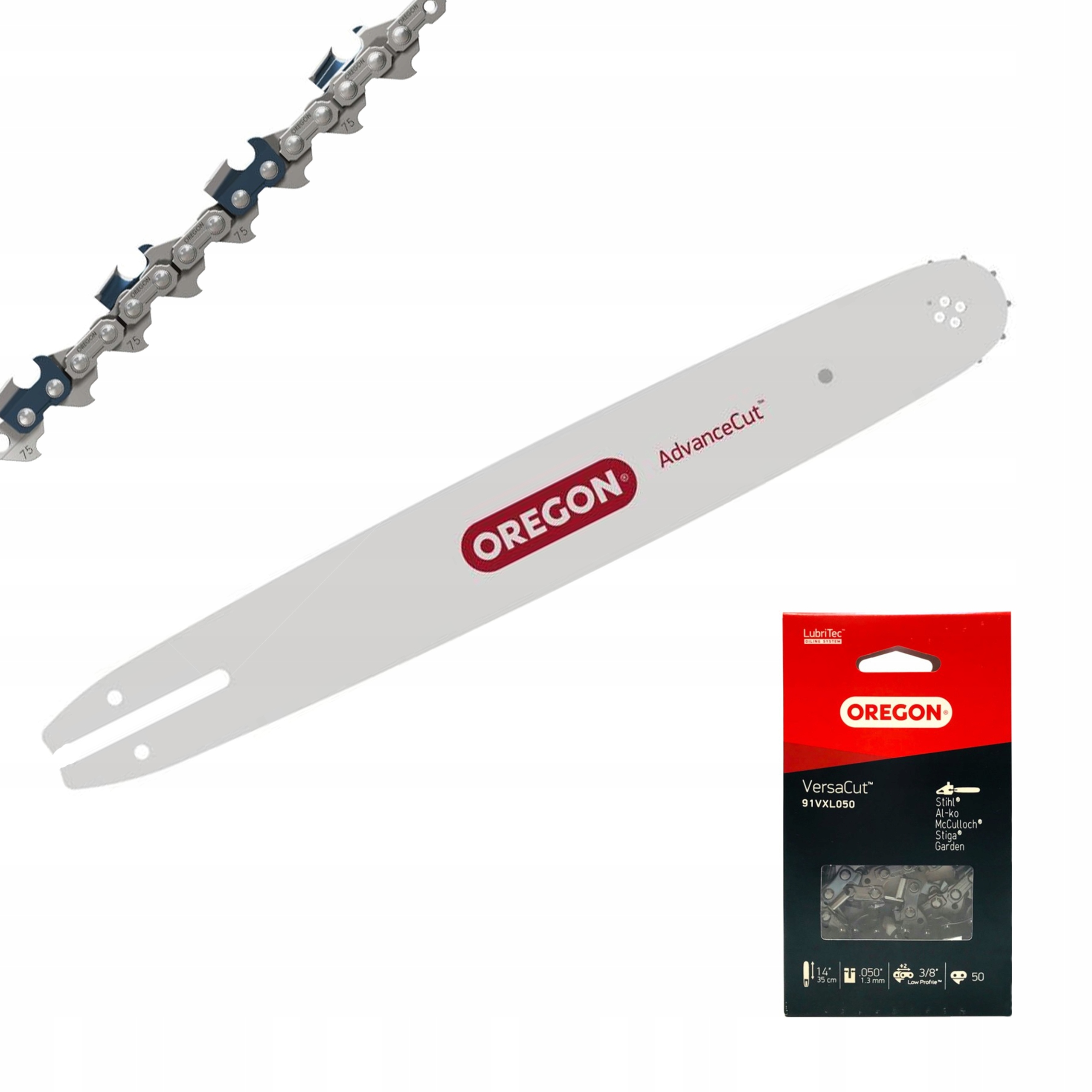 

Oregon Prowadnica łańcuch 35cm 50og 1,3 do Stihl