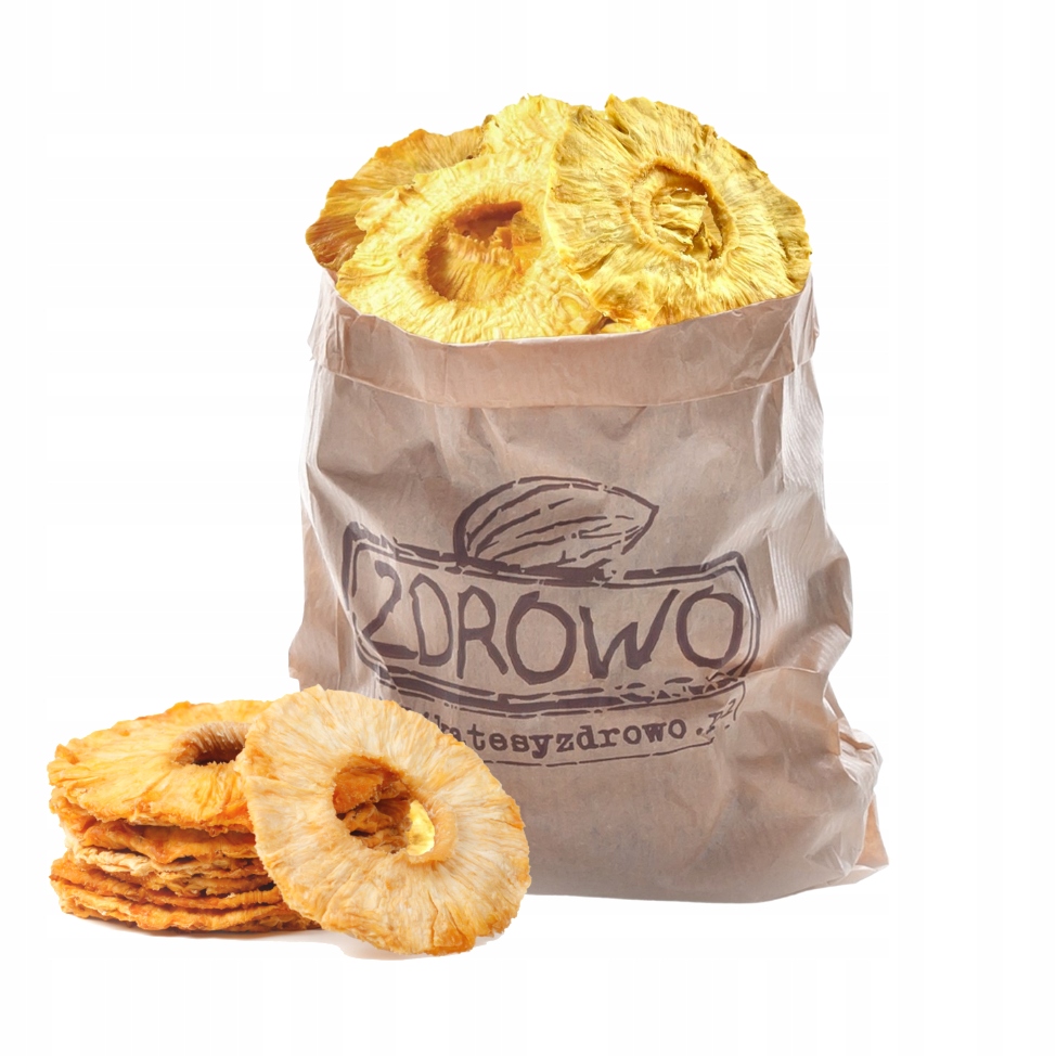 Ananas Suszony Bez Cukru 1000g