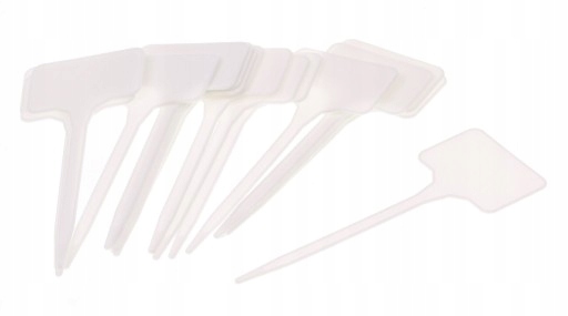 TABLICZKI ETYKIETY DO OPISYWANIA ROŚLIN 14,5cm x 5,5 cm - 30 SZT